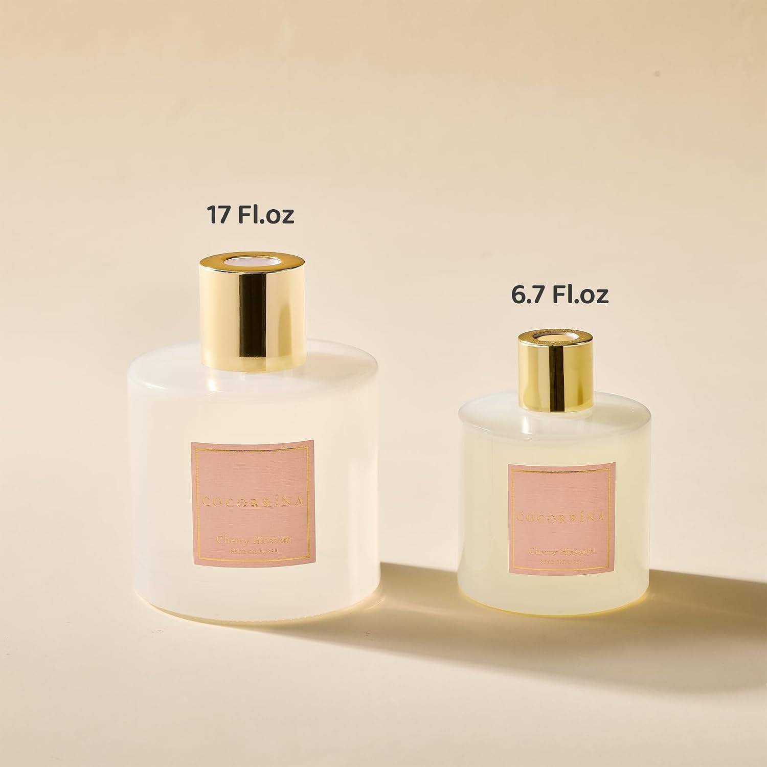 image:imageCOCORRNA Refill Sandalwood Rose 67 Floz Reed Diffuser Refill with 8 SticksCherry Blossom Flower