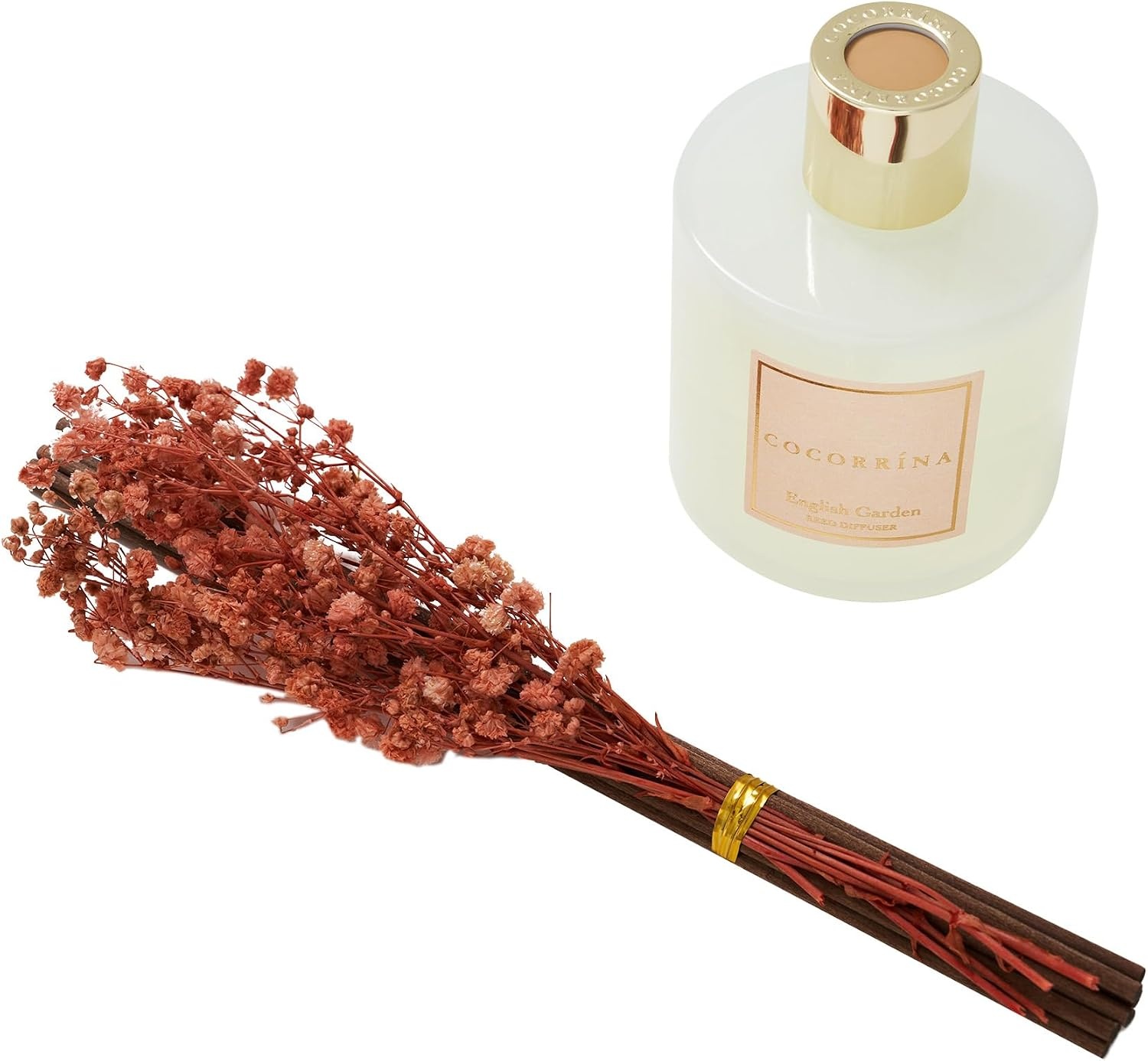 image:imageCOCORRNA Refill Sandalwood Rose 67 Floz Reed Diffuser Refill with 8 SticksEnglish Garden Flower