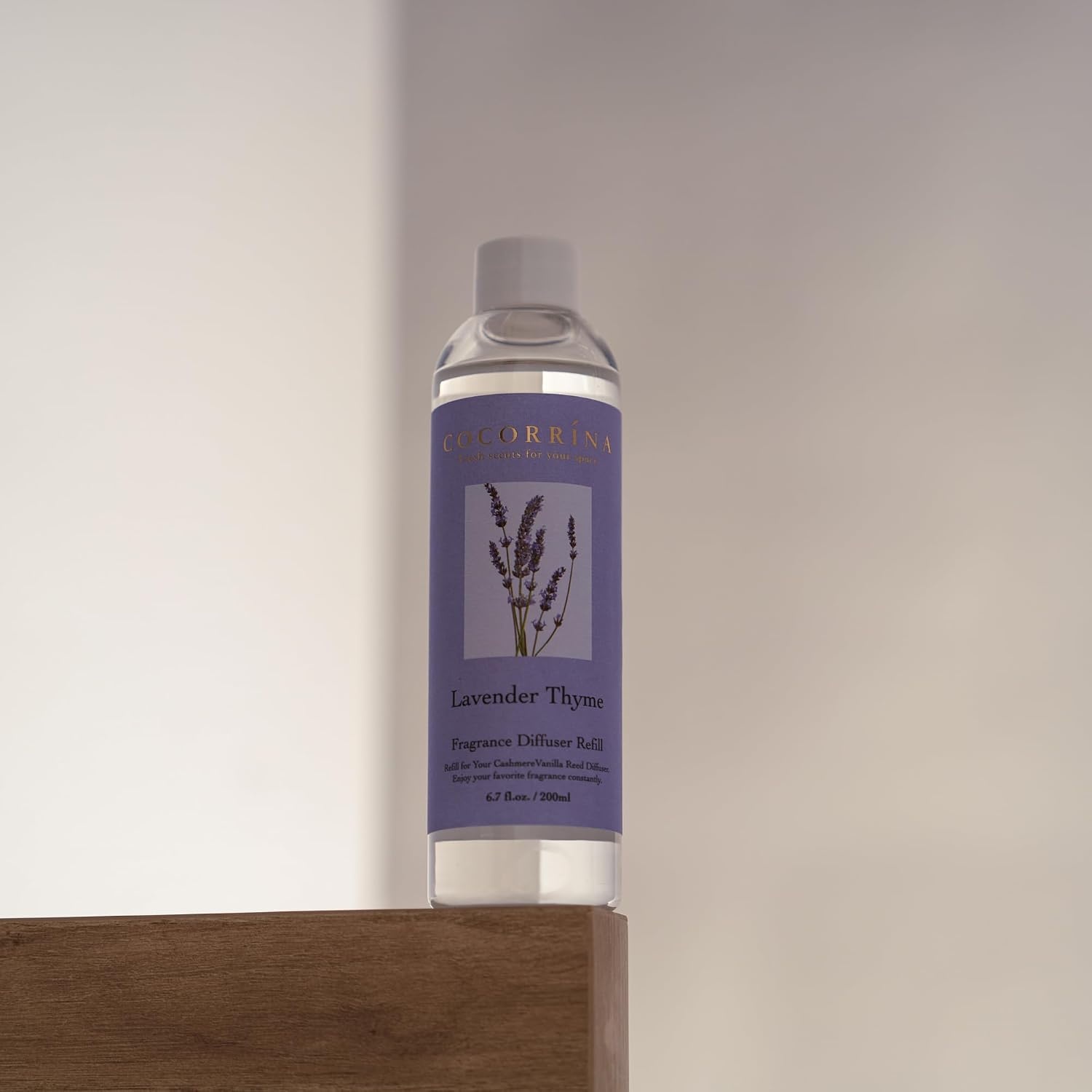 image:imageCocorrna Reed Diffuser Refill Lavender Thyme 67 oz 2 Packs Reed Diffuser Oil RefillLavender Thyme