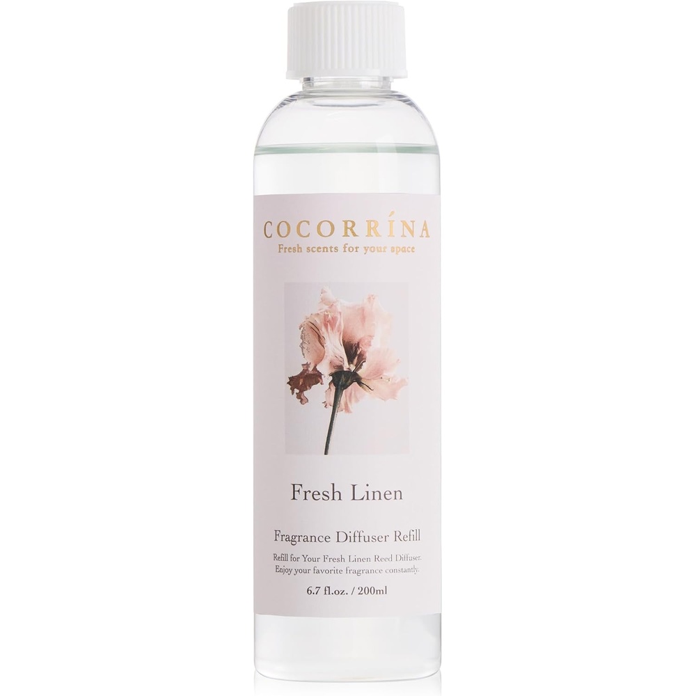 image:imageCocorrna Reed Diffuser Refill  Lavender Thyme 67 oz  2 Packs Reed Diffuser Oil RefillFresh Linen