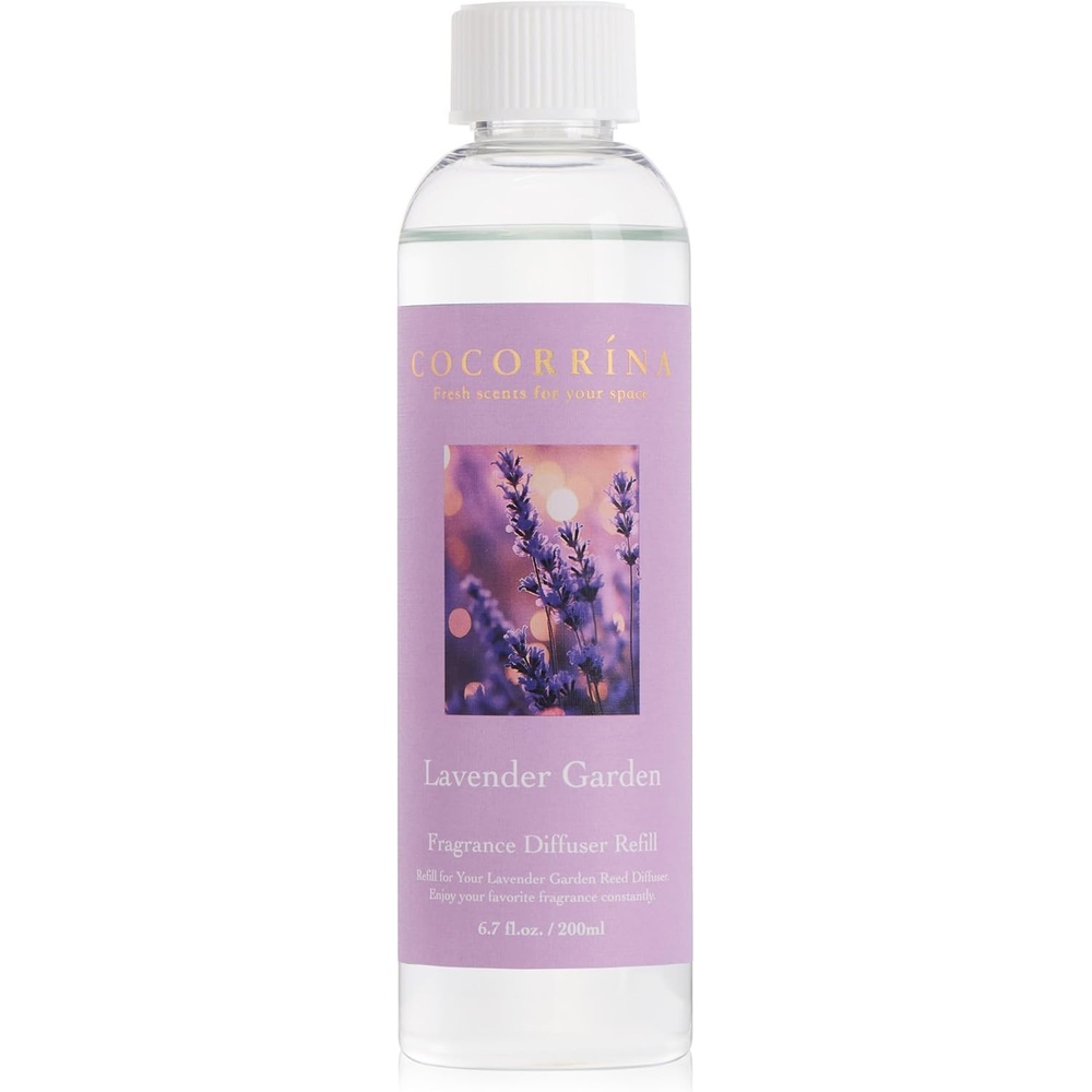 image:imageCocorrna Reed Diffuser Refill Lavender Thyme 67 oz 2 Packs Reed Diffuser Oil RefillLavender Garden