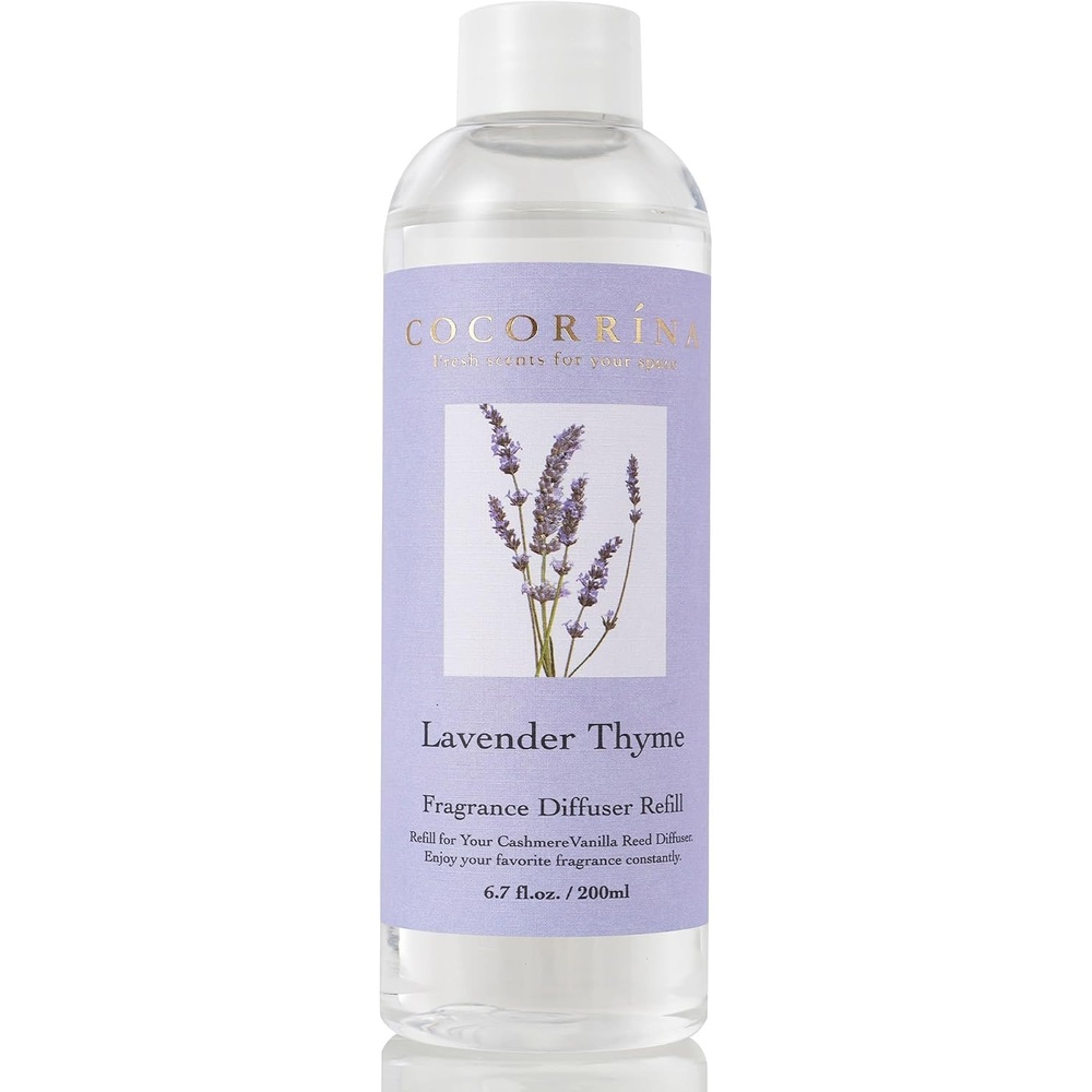 image:imageCocorrna Reed Diffuser Refill Lavender Thyme 67 oz 2 Packs Reed Diffuser Oil RefillLavender Thyme