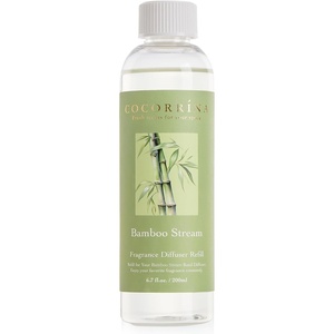 Cocorrína Reed Diffuser Refill – Lavender Thyme 6.7 oz / 2 Packs Reed Diffuser Oil Refill(Bamboo Stream)