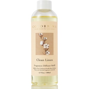 Cocorrína Reed Diffuser Refill – Lavender Thyme 6.7 oz / 2 Packs Reed Diffuser Oil Refill(Clean Linen)