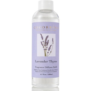 Cocorrína Reed Diffuser Refill – Lavender Thyme 6.7 oz / 2 Packs Reed Diffuser Oil Refill(Lavender Thyme)